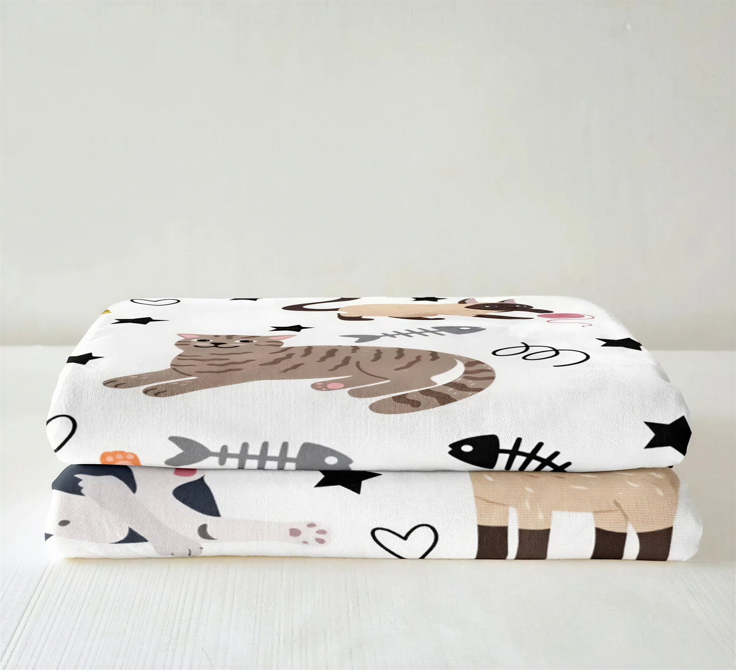 Cadeau Fan De Chat Plaid Humoristique - vue 5