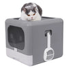 Bac à litière pliable pour chat Pour toi Mon chat