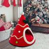 Cabane Pour Chat En Forme De Sapin De Noël Pour toi Mon chat