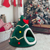 Cabane Pour Chat En Forme De Sapin De Noël Pour toi Mon chat