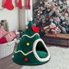 Cabane Pour Chat En Forme De Sapin De Noël Pour toi Mon chat