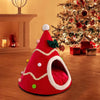 Cabane Pour Chat En Forme De Sapin De Noël Pour toi Mon chat