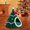 Cabane Pour Chat En Forme De Sapin De Noël Pour toi Mon chat