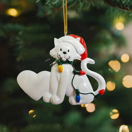 Cadeau Fan De Chat Chat À Suspendre Dans Le Sapin De Noël Pour toi Mon chat