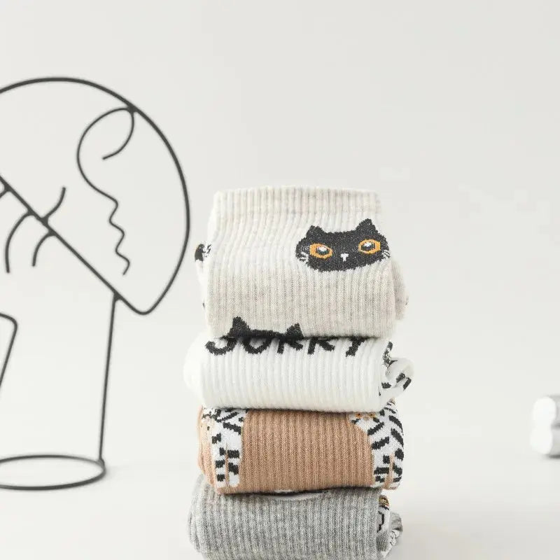 Cadeau Fan De Chat Chaussettes Chat Pour toi Mon chat