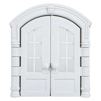 Chatière en Forme de Double Porte Vitrée