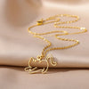 Collier pendentif chat creux pour femme Pour toi Mon chat