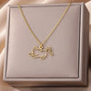 Collier pendentif chat creux pour femme Pour toi Mon chat