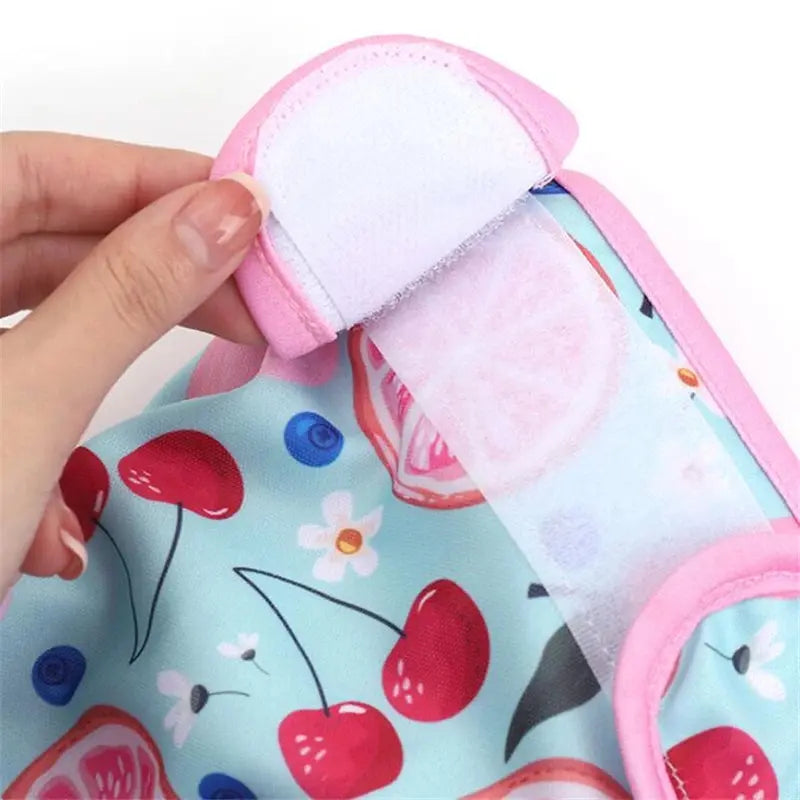 Couche pour Chat Style Short Imperméable avec des Fruits