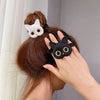 Élastique pour cheveux en soie en forme de chat Pour toi Mon chat
