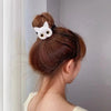 Élastique pour cheveux en soie en forme de chat Pour toi Mon chat