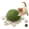 Jouet à gratter durable en forme de tortue en sisal pour chat Pour toi Mon chat