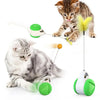 Jouet amusant rotatif avec tige et plume pour chat Pour toi Mon chat