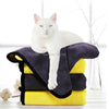 Lot de douze serviettes de bain absorbantes pour chat Pour toi Mon chat