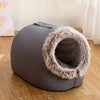 Niche pour chat en peluche chaude et douce Pour toi Mon chat