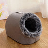 Niche pour chat en peluche chaude et douce Pour toi Mon chat