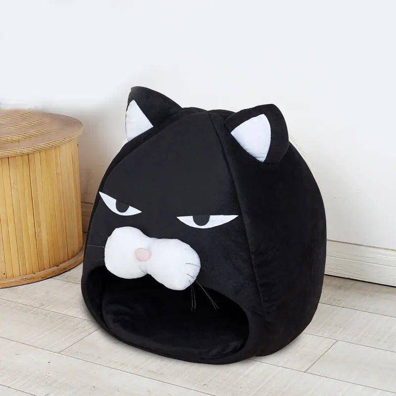 Panier grotte confortable pour chat Pour toi Mon chat