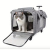 Poussette Chat Style Valise Respirante et Pliable Pour toi Mon chat