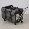 Poussette Chat Style Valise Respirante et Pliable Pour toi Mon chat