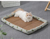 Tapis Rafraichissant Chat En Rotin Respirant Pour toi Mon chat