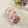 Tapis Rafraichissant Chat avec Motifs en Forme de Pattes