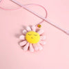 Tige de jeu avec pendentif en peluche et cloche pour chat Pour toi Mon chat