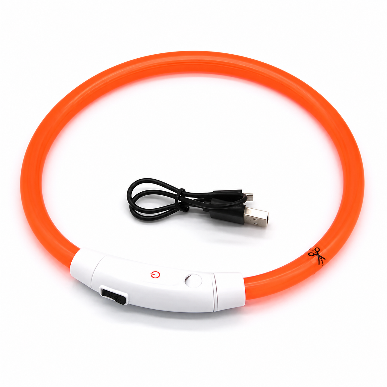 Collier Anti Fugue Lumineux à LED Rechargeable Pour toi Mon chat