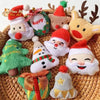 Noël Jouets en Peluche, décors de Noël, Père Noël, Bonhomme de neige, Sapin, Renne, Nounours, clochette, poupées - Pour Chat - MonNoëlChat™ - Pour toi Mon chat
