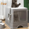 Bac à Litière Élégant et Hygiénique pour chat – LittyKitty4™ - Pour toi Mon chat