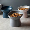 Bol d'eau et de nourriture en céramique style nordique pour chats Pour toi Mon chat