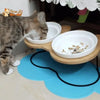 Bols d’alimentation et de boisson en céramique pour chats - MonChatBol™ - Pour toi Mon chat