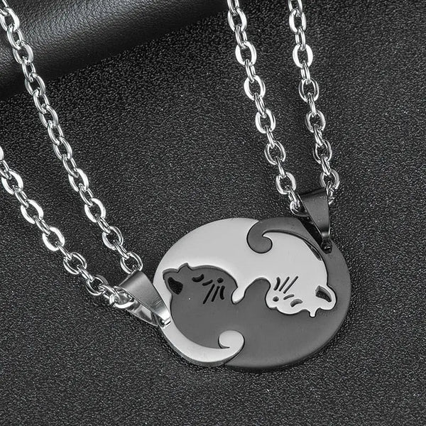 Collier Pour Chat Avec Pendentif émaillé Et Zircon - Doré - Neuf Sans Emballage