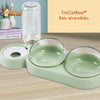 Distributeur de Croquettes et Eau pour Chat - TrioCatBowl™ - Pour toi Mon chat