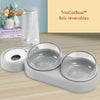 Distributeur de Croquettes et Eau pour Chat - TrioCatBowl™ - Pour toi Mon chat