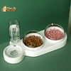 Distributeur de Croquettes et Eau pour Chat - TrioCatBowl™ - Pour toi Mon chat