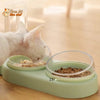 Distributeur de Croquettes et Eau pour Chat - TrioCatBowl™ - Pour toi Mon chat