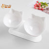 Gamelle Tête de Chat 2 en 1 - Cat'Twin'Bowl™ - Pour toi Mon chat