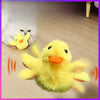 Jouet canard en peluche électrique pour chats Pour toi Mon chat
