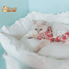 LIT COUSSIN DE PRINCESSE MIGNON EN DENTELLES POUR CHAT – Chat’dentelles™ - Pour toi Mon chat