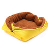 Lit long en peluche pour chat Pour toi Mon chat