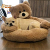 NICHE EN PELUCHE OURSON POUR CHAT - OURSàCHAT™ - Pour toi Mon chat