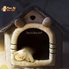 PETITE MAISON EN PELUCHE POUR CHAT – TOITpourCHAT™ - Pour toi Mon chat