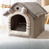 PETITE MAISON EN PELUCHE POUR CHAT – TOITpourCHAT™ - Pour toi Mon chat