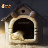 PETITE MAISON EN PELUCHE POUR CHAT – TOITpourCHAT™ - Pour toi Mon chat