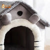PETITE MAISON EN PELUCHE POUR CHAT – TOITpourCHAT™ - Pour toi Mon chat