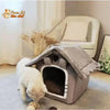PETITE MAISON EN PELUCHE POUR CHAT – TOITpourCHAT™ - Pour toi Mon chat