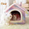 PETITE MAISON EN PELUCHE POUR CHAT – TOITpourCHAT™ - Pour toi Mon chat