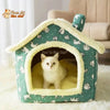 PETITE MAISON EN PELUCHE POUR CHAT – TOITpourCHAT™ - Pour toi Mon chat
