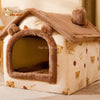 PETITE MAISON EN PELUCHE POUR CHAT – TOITpourCHAT™ - Pour toi Mon chat