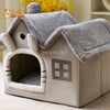 PETITE MAISON EN PELUCHE POUR CHAT – TOITpourCHAT™ - Pour toi Mon chat